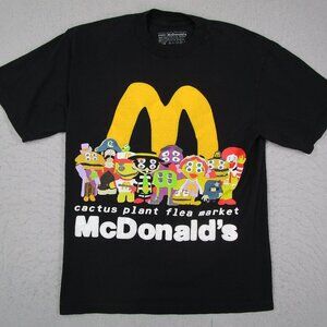 Cactus Plant Flea Market Shirt Mens Small Black McDonald's Graphic Tee